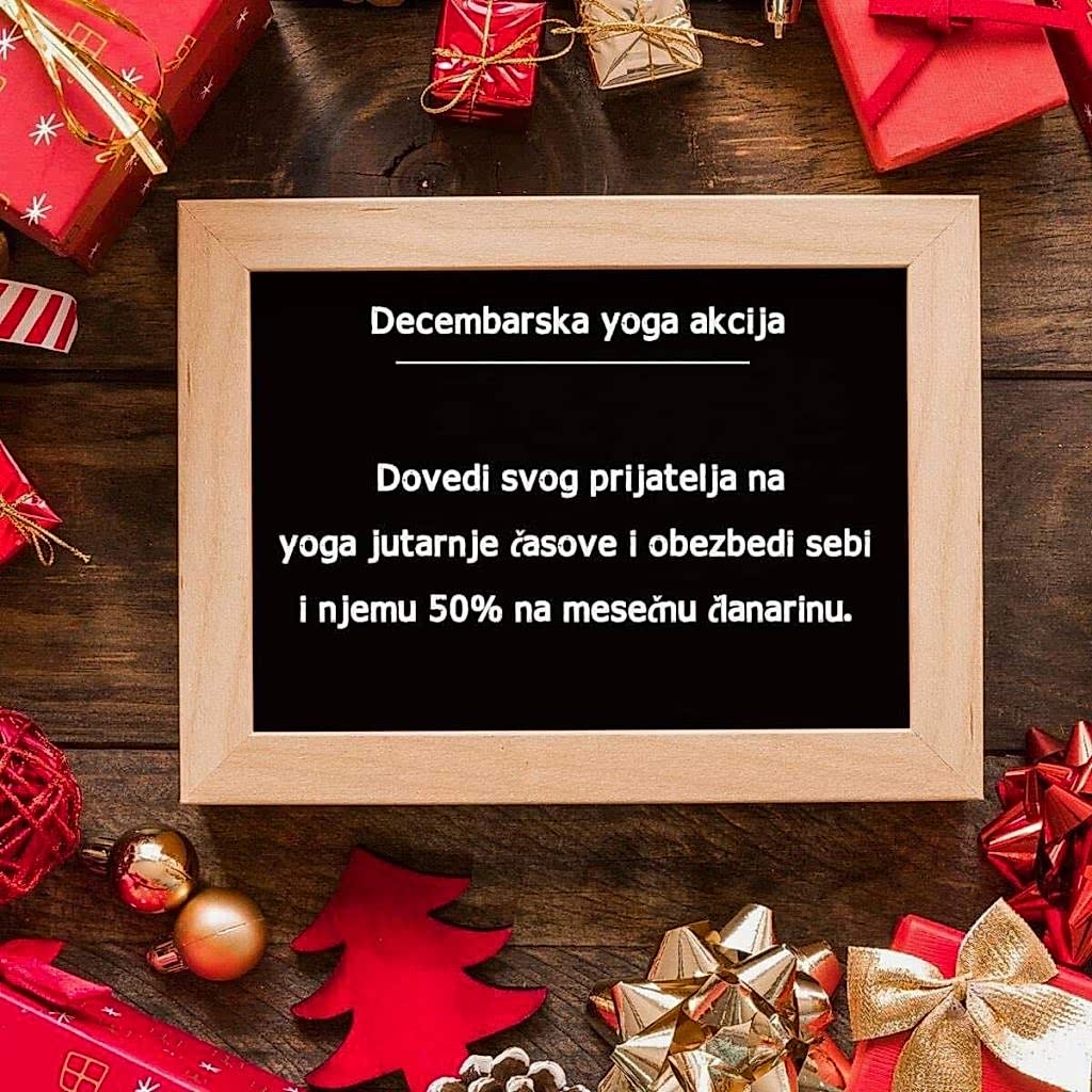 DECEMBARSKA YOGA AKCIJA