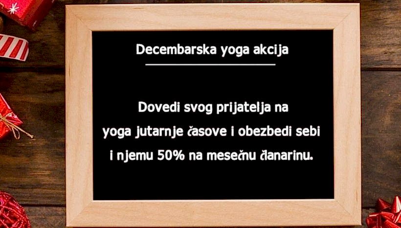 DECEMBARSKA YOGA AKCIJA