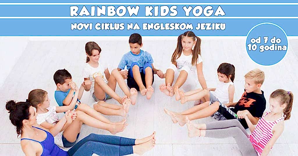 Novi ciklus Rainbow Kids Joge na engleskom jeziku!