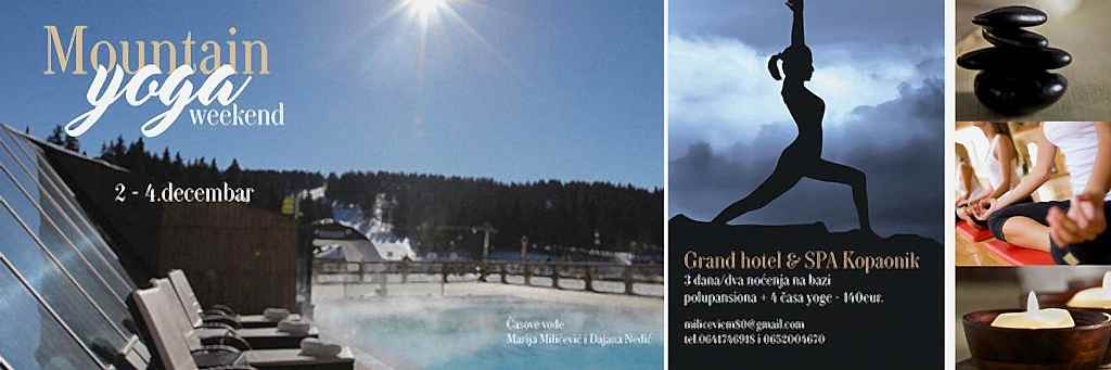 Mountain yoga vikend