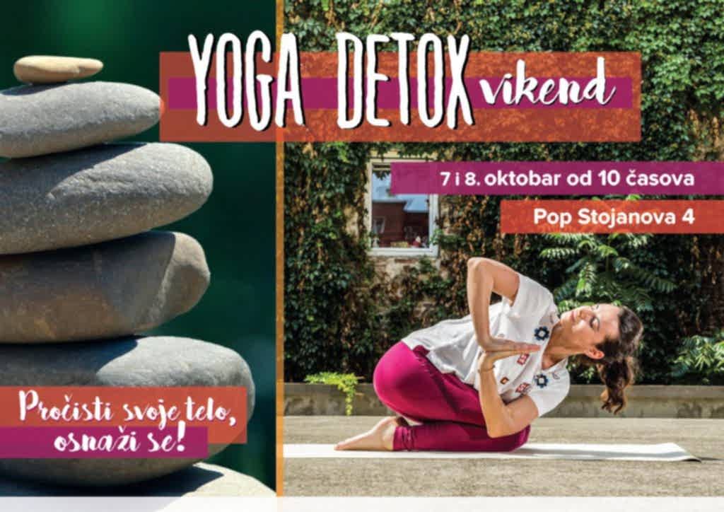 Jesenji yoga detox vikend