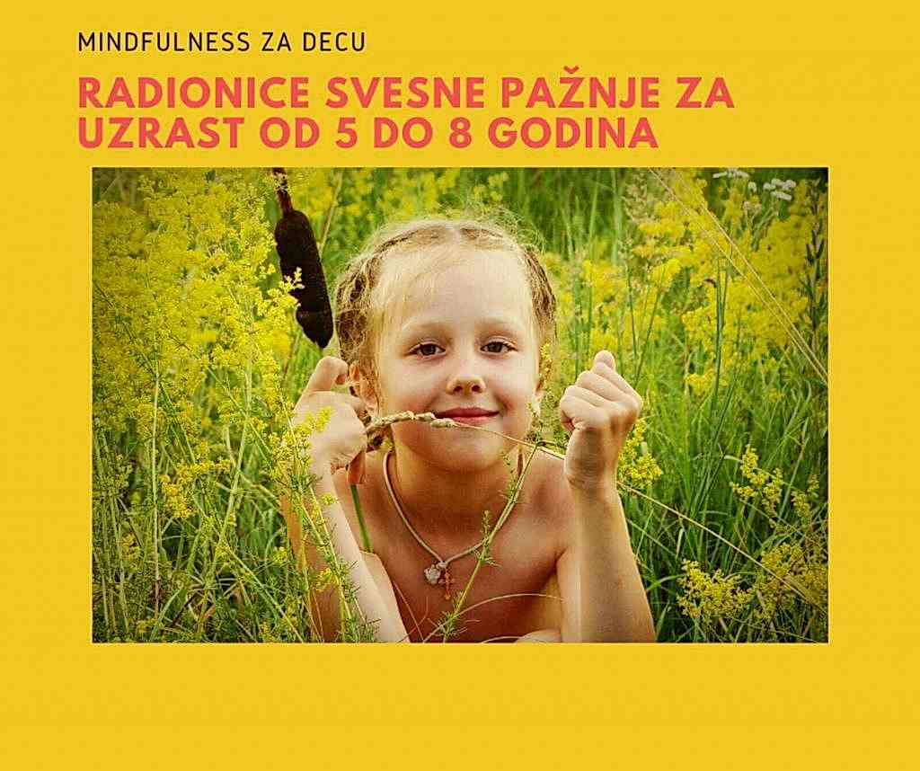 Mindfulness za decu uzrasta 5-8 godina