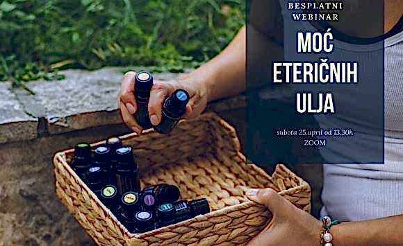 Moć eteričnih ulja – besplatni webinar Moć eteričnih ulja – besplatni webinar