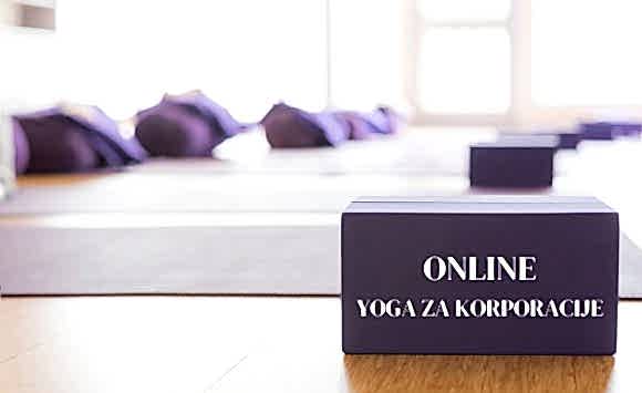 Online yoga za korporacije