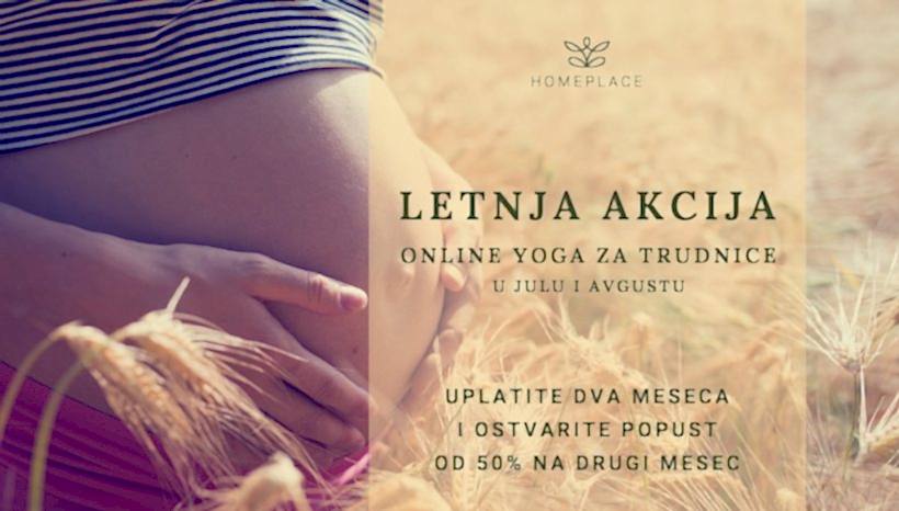 Online yoga za trudnice – letnja akcija u julu i avgustu! Online yoga za trudnice – letnja akcija u julu i avgustu!