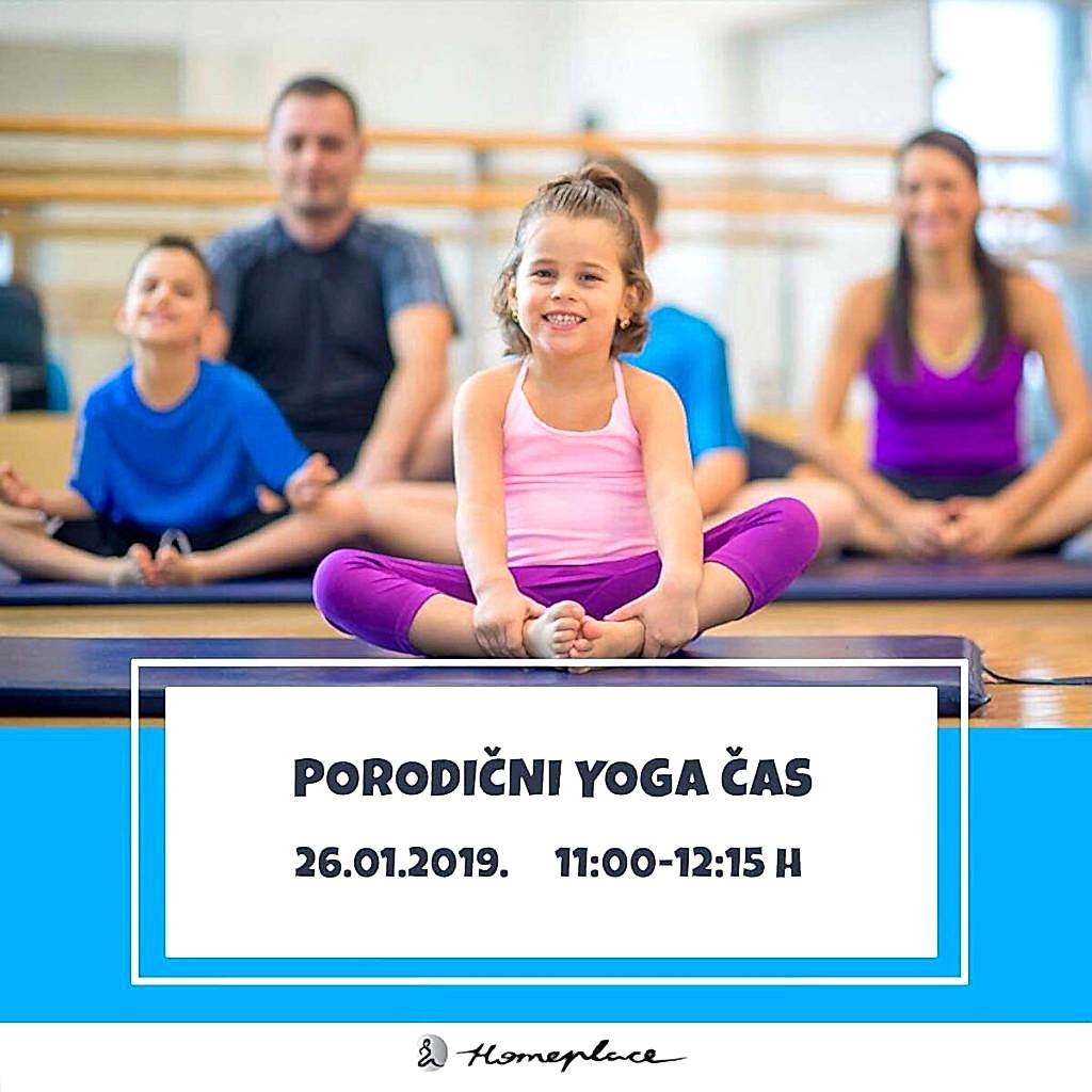 Porodični yoga čas u januaru