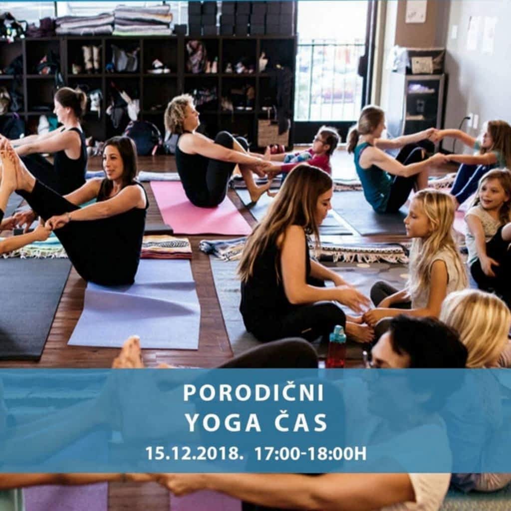 Porodični yoga čas u decembru