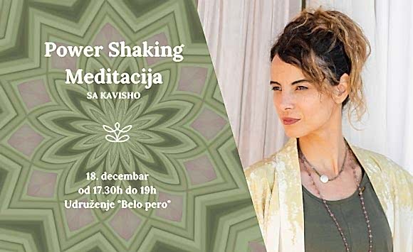 Power Shaking meditacija – radionica u decembru Power Shaking meditacija – radionica u decembru