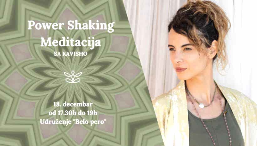 Power Shaking meditacija – radionica u decembru Power Shaking meditacija – radionica u decembru
