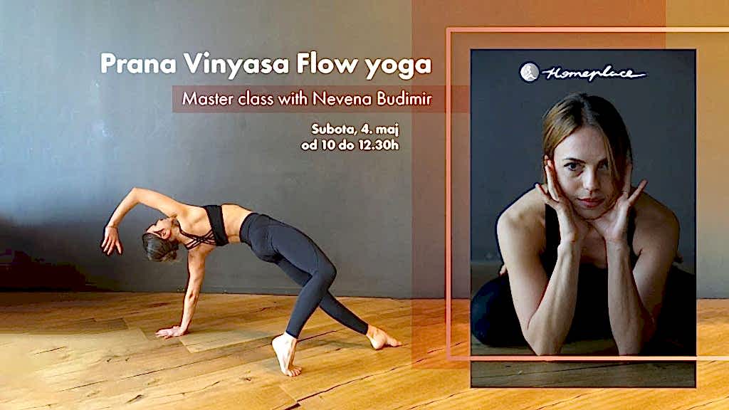Prana Vinyasa Flow Yoga – master class sa Nevenom Budimir