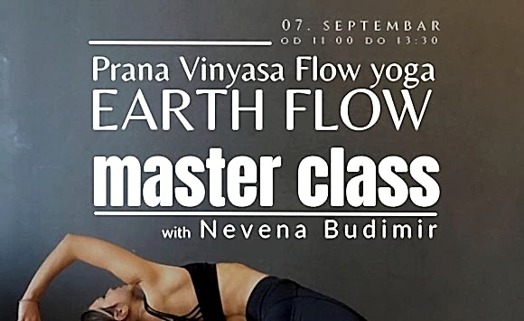 Prana Vinyasa Flow Yoga – Earth Flow: master class sa Nevenom Budimir Prana Vinyasa Flow Yoga – Earth Flow: master class sa Nevenom Budimir