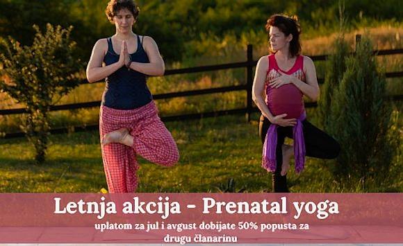 Online yoga za trudnice – letnja akcija u julu i avgustu!