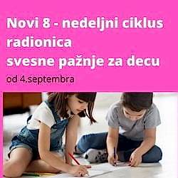 Novi ciklus radionica svesne pažnje za decu