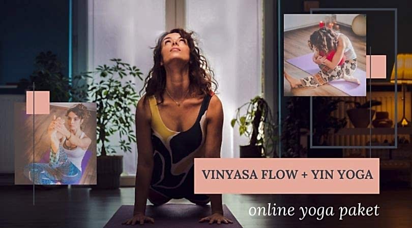 Vinyasa Flow + Yin Yoga – online yoga paket