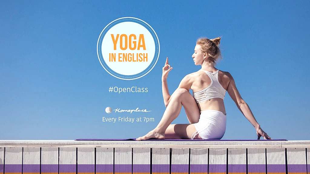 Yoga in English – open class