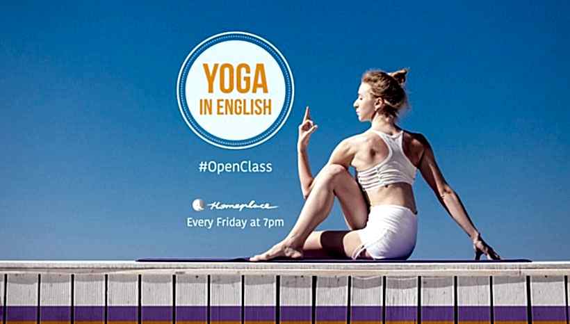 Yoga in English – drop in class Yoga in English – drop in class