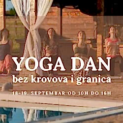 Yoga dan bez krovova i granica!